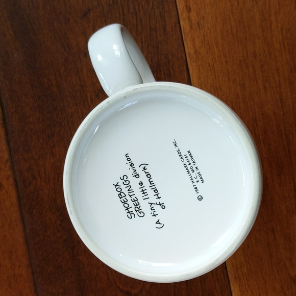 Sandra Boynton PHYSICALLY PHFFFT Mug Shoebox Greetings (Hallmark) 1987 - Picture 4 of 5